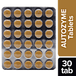 Charak AUTOZYME Tablets - A Natural Remedy To Improve Digestion 30 Tablets Tablets