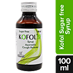 Charak Kofol Sugar Free Syrup - A Natural Remedy To Relieve Cough 100 ml Plastic bottle