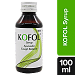 Charak KOFOL Syrup - A Natural Remedy To Relieve Cough 100 ml Plastic bottle