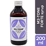 Charak M2-TONE FORTE Syrup - Non Hormonal Approach To Excessive Uterine Bleeding 200 ml Bottle