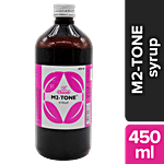 Charak M2-TONE Syrup - For A Balanced Menstrual Period 450 ml Bottle