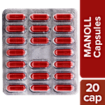 Charak MANOLL Capsules - A Nutritive Tonic For All Age Group 20 Capsule Blister pack