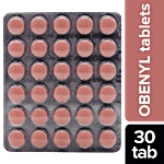 Charak OBENYL Tablets - An Antiobesity Dietary Supplement 30 Tablets Blister pack