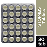 Charak STOP-IBS Tablets -Intestinal Motility Modulator 30 Tablets blister pack