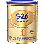 S-26 Gold Infant Formula Powder - Stage 1, Up to 6 Months, DHA, ARA & Choline 400 g Tin