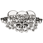 Omega Stainless Steel Dinner Set 40 pcs