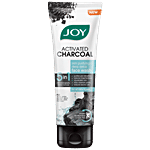 Joy Skin Purifying + Deep Detox Face Wash - Activated Charcoal, 5 in 1 Dermatologically Tested Formula, No Paraben & No Alcohol 100ml 