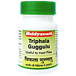 Baidyanath Triphala Guggulu Tablets - For Treating Piles 80 pcs 