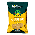 Befikar Vitamin Enriched Khakhro - Cheesy Oregano 40 g flushed pillow packet