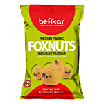 Befikar Protein Packed Foxnuts - Radiant Pudina 60 g Flushed Pillow Packet