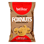 Befikar Protein Packed Foxnuts - Noodle Masala 60 g Flushed Pillow Packet
