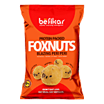Befikar Protein Packed Foxnuts - Blazing Peri Peri 60 g Flushed Pillow Packet
