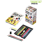 Doms Zoom Premium Colour Pencil - 12 Shades 1 pc