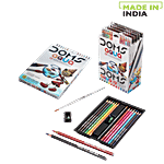 Doms Aqua Water Soluble Colour Pencil - 12 Shades 1 pc