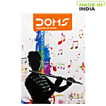 Doms Hard Bound A4 Single Line Note Book, Master Of Music, 340 Pages 1 pc