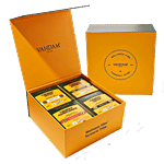 VAHDAM Tea Bags Detox Pack - Turmeric Wellness 120 g (60 Pyramid Bags x 2 g each)
