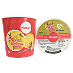 Nirulas Zafrani Badam Pista Ice Cream - Milk 650 ml Tub