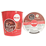 Nirulas Belgian Choco Chunky Ice Cream - Goodness of Milk Cream 650 ml Tub