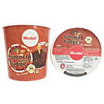 Nirulas Jamoca Almond Fudge Ice Cream - Goodness of Milk Cream 650 ml Tub