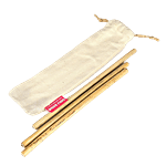Goli Soda Goli Soda bamboo-straws-with-easy-canvas-travel-pouch 3 pcs Pouch 3 pcs Pouch