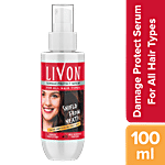 Livon Heat Protect Serum - Help To Soften & Shine Hair, Protect Hair from Heat Styling, Infused With Heat Activated Protein 100 ml