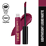 Lakme Forever Matte Liquid Lip Colour 5.6 ml Red Wine
