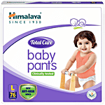 Himalaya Total Care Baby Diaper Pants - Large, 8-14 kg, With Anti-Rash Shield 76 pcs 