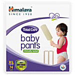 Himalaya Total Care Baby Pants Diapers - XL 74 pcs