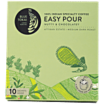 Blue Tokai Easy Pour Coffee Brew Bags Attikan Estate Medium-Dark Roast 110 g (10 Sachets x 11 g each)