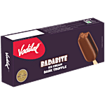 Vadilal Dark Truffle Badabite Ice Cream - Made with Belgian Chocolate 75 ml 