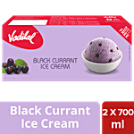 Vadilal Black Currant Ice Cream 700 ml (Buy 1 Get 1 Free)