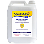 SterloMax I Rub-In-Hand Disinfectant & Sanitizer - Alcohol Based, Kills 99.9% Germs 5 L 