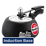 Hawkins Contura Hard Anodised Black Inner Lid Pressure Cooker - Xtra Thick & Induction Base, CXT20 2 L