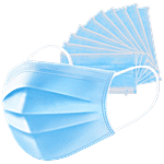 Octus 3-Layer Surgical Face Masks 10 pcs