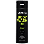 Ustraa Ustraa Body Wash - Green Clay, Intense Oil Control, For Men 250 ml