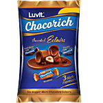 LuvIt Chocorich Eclairs Chocolate - Assorted 480 g Pouch