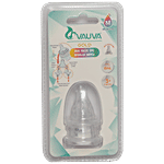 Vauva Silicone Feeding Nipple/Teat Regular Neck - Size M 2 pcs