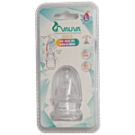 Vauva Silicone Feeding Nipple/Teat Regular Neck - Size L 2 pcs