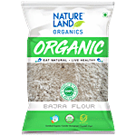 Natureland Organics Bajra Flour 500 g Pouch