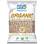 Natureland Organics Pearl Barley 500 g Pouch