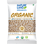 Natureland Organics Pearl Barley 500 g Pouch