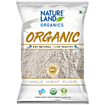 Natureland Organics Whole Wheat Flour 750 g Pouch