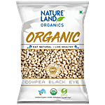 Natureland Organics Cowpea Black Eye 500 g Pouch