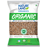 Natureland Organics Whole Moth 500 g Pouch