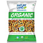Natureland Organics Panchrangi Dal 500 g Pouch