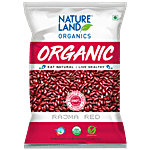 Natureland Organics Red Rajma 500 g Pouch