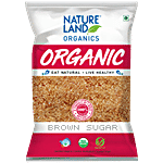 Natureland Organics Brown Sugar 500 g Pouch