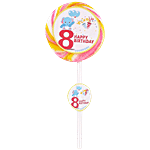 Toonpops Candy Swirl Lollipop 1.5" - 6th Birthday 10 g (Pack of 60)