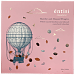 Entisi  Chocolate Coated Crunchy Hazelnut & Almond - Handcrafted 180 g 