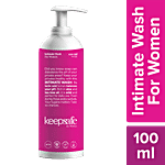 KeepSafe by Marico Intimate Wash for Women - Rich in Aloe & Tea Tree Oil 100 ml